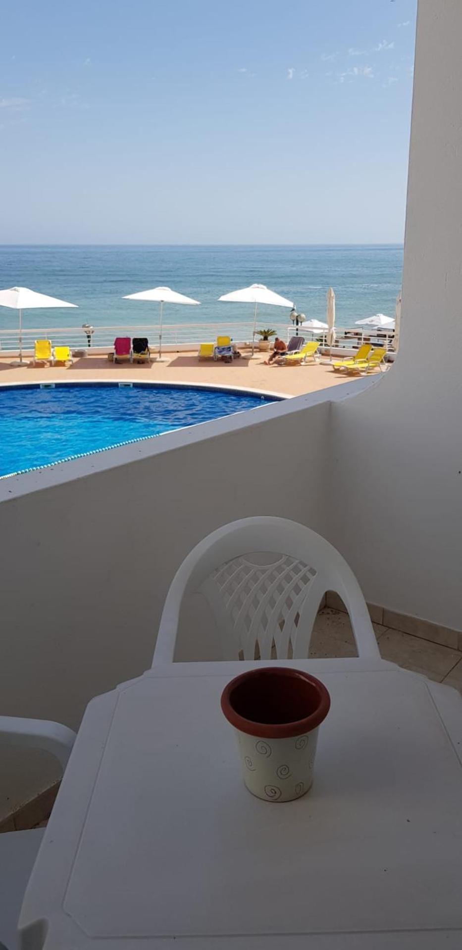 Apartamento Oura Ocean Front Albufeira Exterior foto